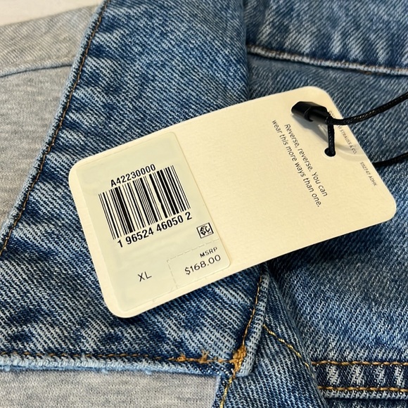 Levi's Vintage Premium Reversible Varsity Jean Jacket NEW WITH TAGS - Picture 15 of 16